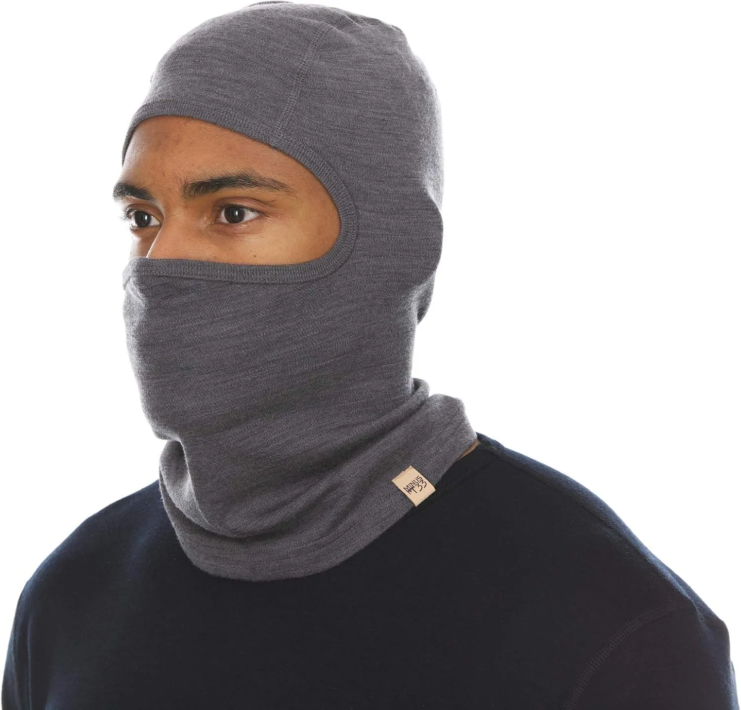 100% Merino Wool Balaclava - Winter Ski Mask - Face Mask - Cold Weather Gear