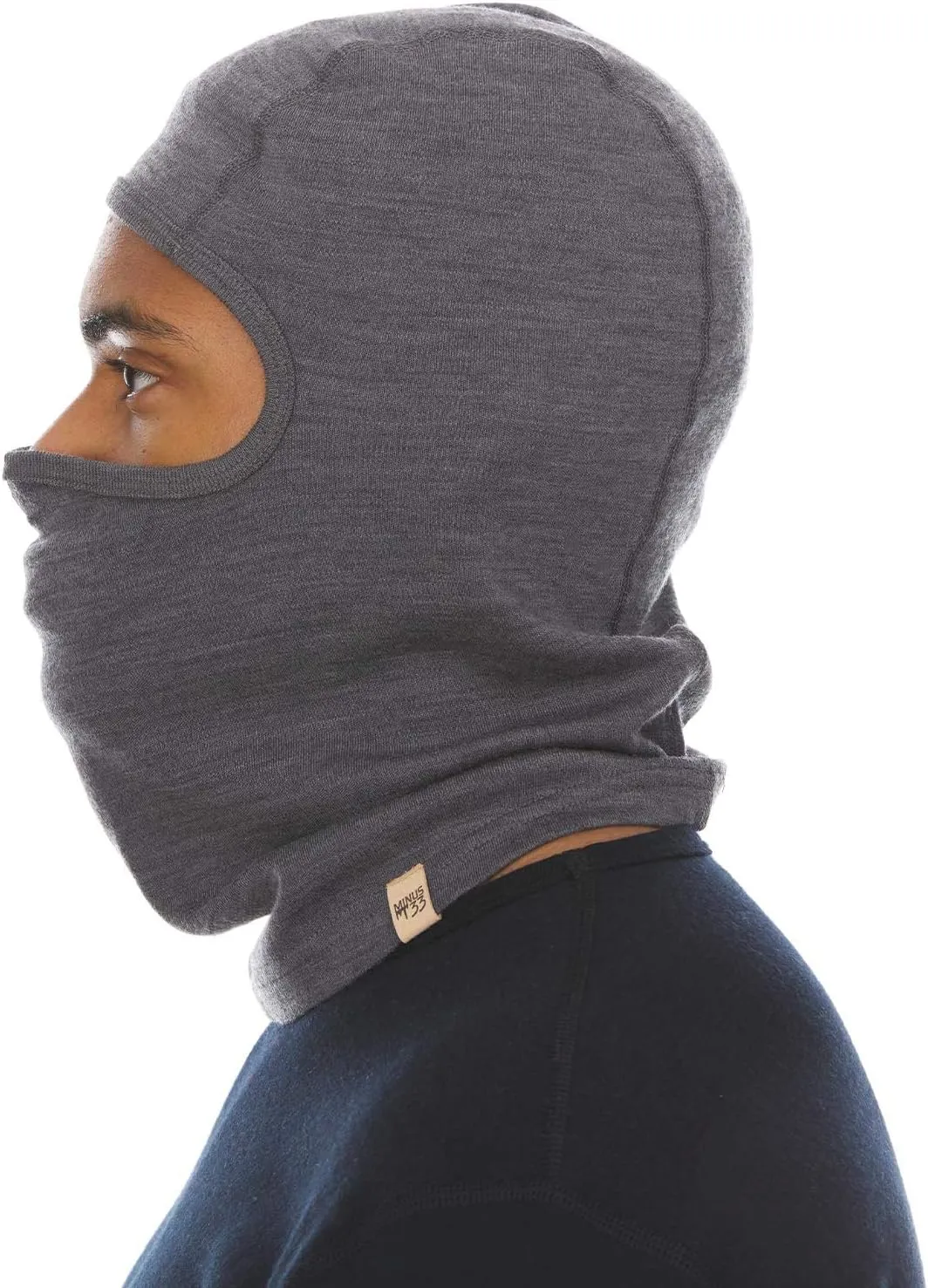 100% Merino Wool Balaclava - Winter Ski Mask - Face Mask - Cold Weather Gear