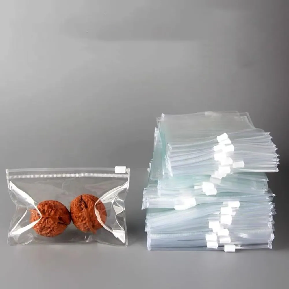 100 Self Seal PVC Pack Zipper Lock Bags,Clear Jewelry Anti Oxidation Bag Clarity Tarnish Prevention,Small Sealed Bag,Resealable packaging or Storage of Jewelry, Earrings and Rings (10.5x7.5cm/4x3inch)
