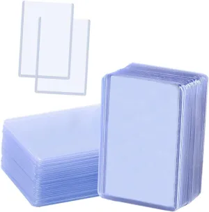 100Pcs Card Sleeves Trading Card Protectors and Photos Reusable for Protection and Storage