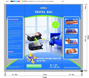 18 Pack Roll Up Space Saver Travel Storage Bags, No Vacuum Needed, 10 xl (30"x26"in) 8 Large (24"x16"in) Airtight Seal and Waterproof for Clothes, Blankets, Luggage Packing, Compression, Organizing