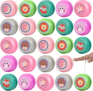 24 Pcs Yoyo for Kids Party Favors for Kids Classroom Must Haves Birthday Goodie Bag Stuffers for Kids Pinata Return Gifts