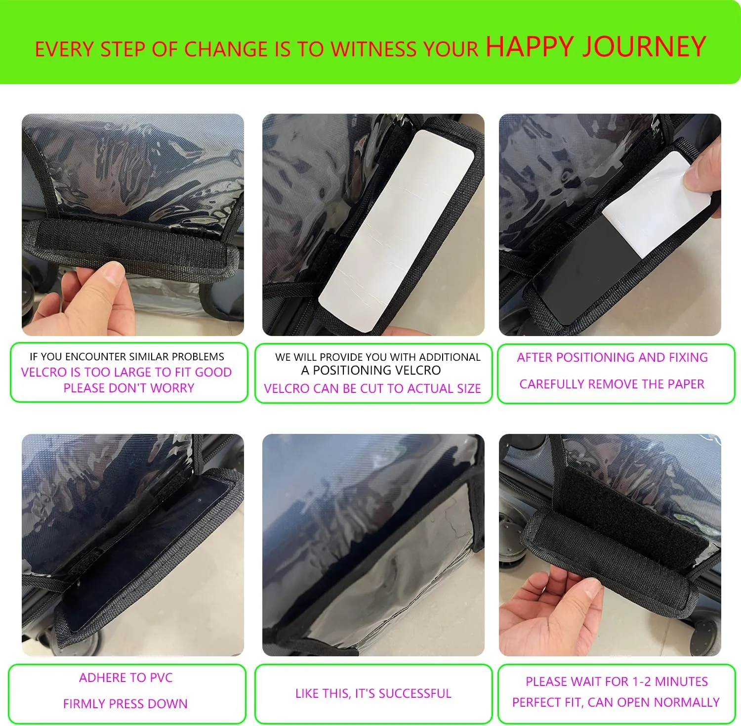 28 Inch Luggage Cover Protector Bag PVC Clear Plastic Suitcase Cover Protectors Travel Luggage Sleeve Protector