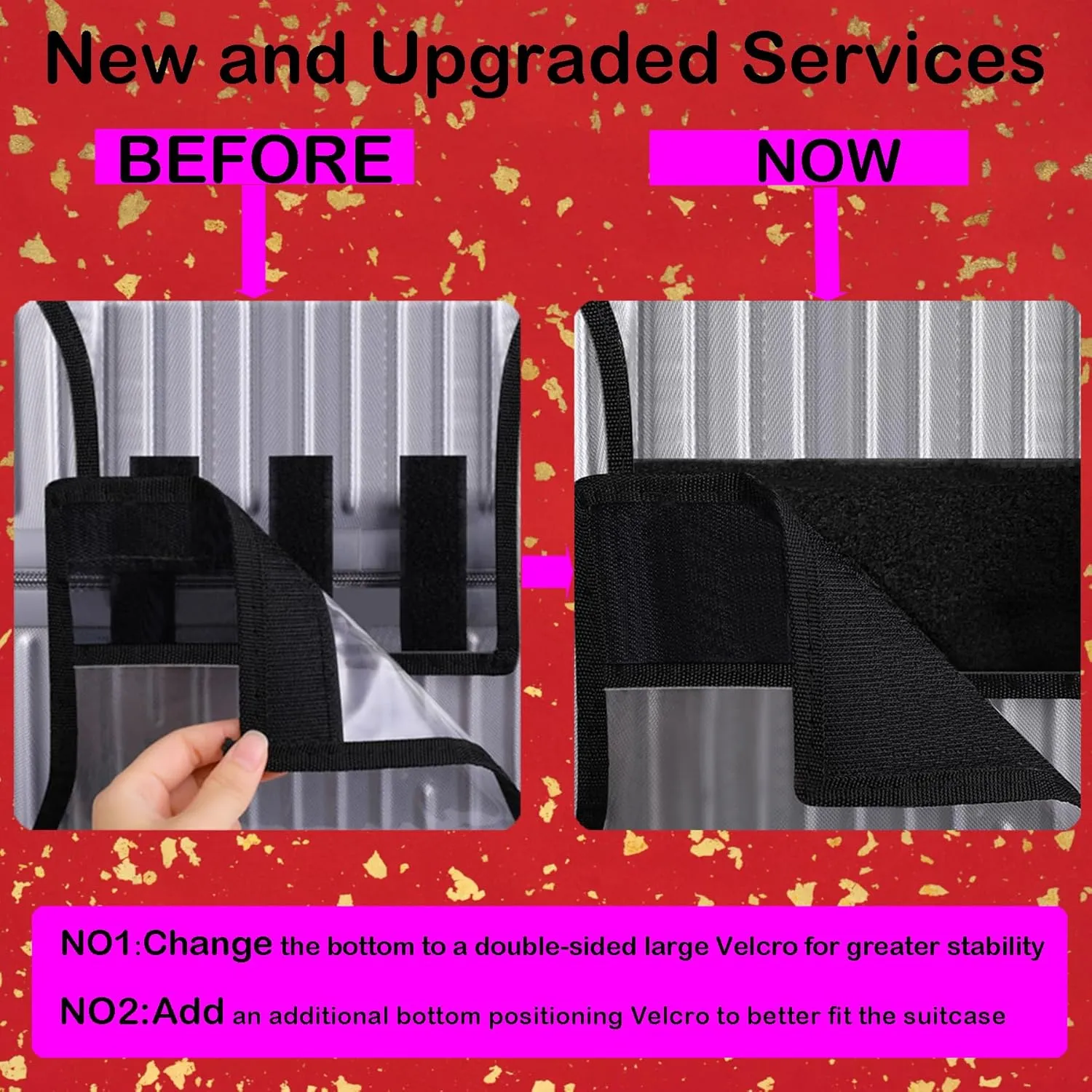 28 Inch Luggage Cover Protector Bag PVC Clear Plastic Suitcase Cover Protectors Travel Luggage Sleeve Protector