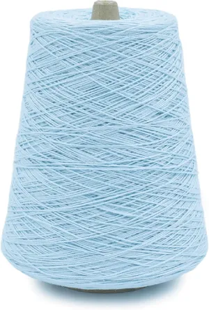 5/2 Perle Mercerized Cotton Weaving Yarn by Silk City Fibers, Baby Blue