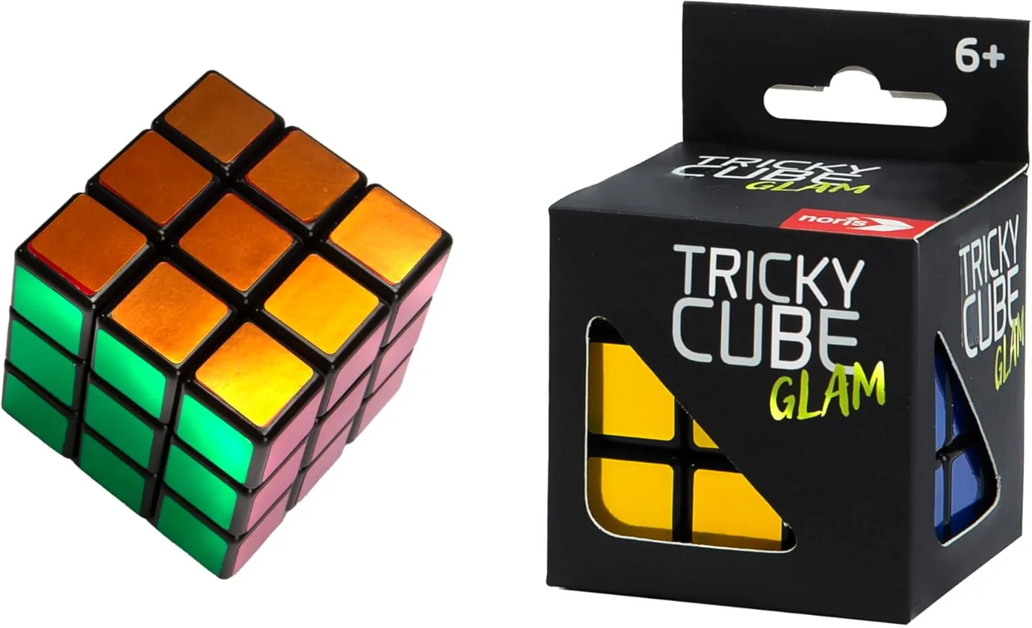 606132065 - Tricky Cube Glam, the classic for promoting spatial thinking, for children from 6 years