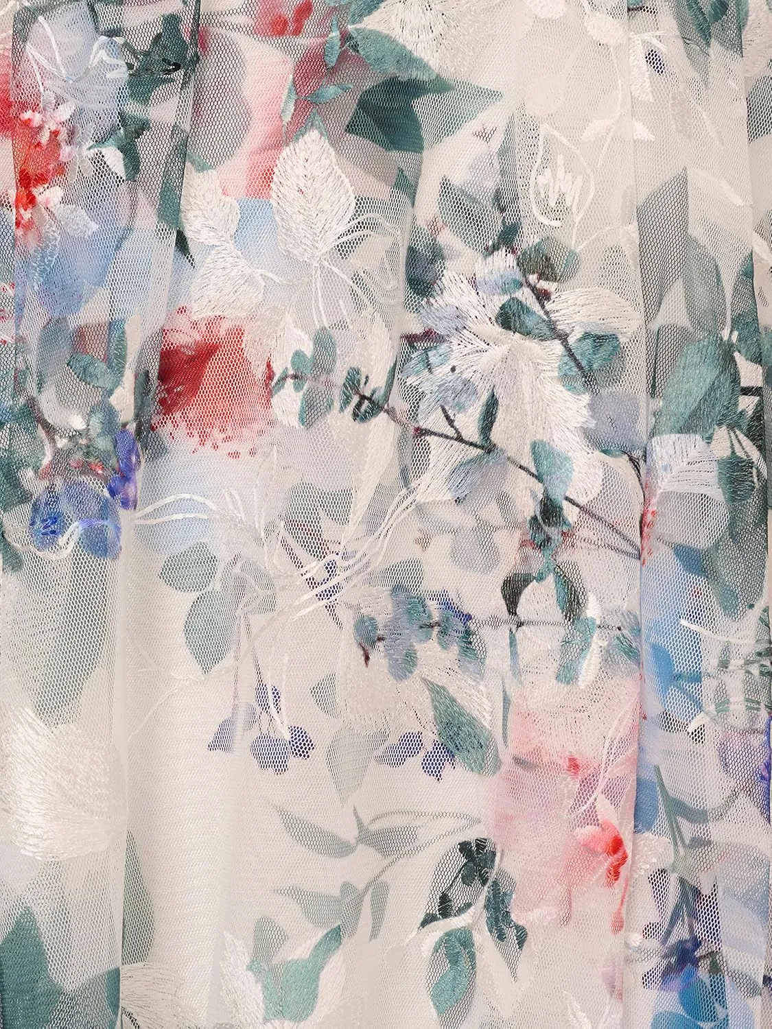 Adrianna Papell Women's Floral Printed Veiled Dress