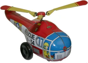 Alexandor Taron Home Decor Collectible Helicopter Tin Toy