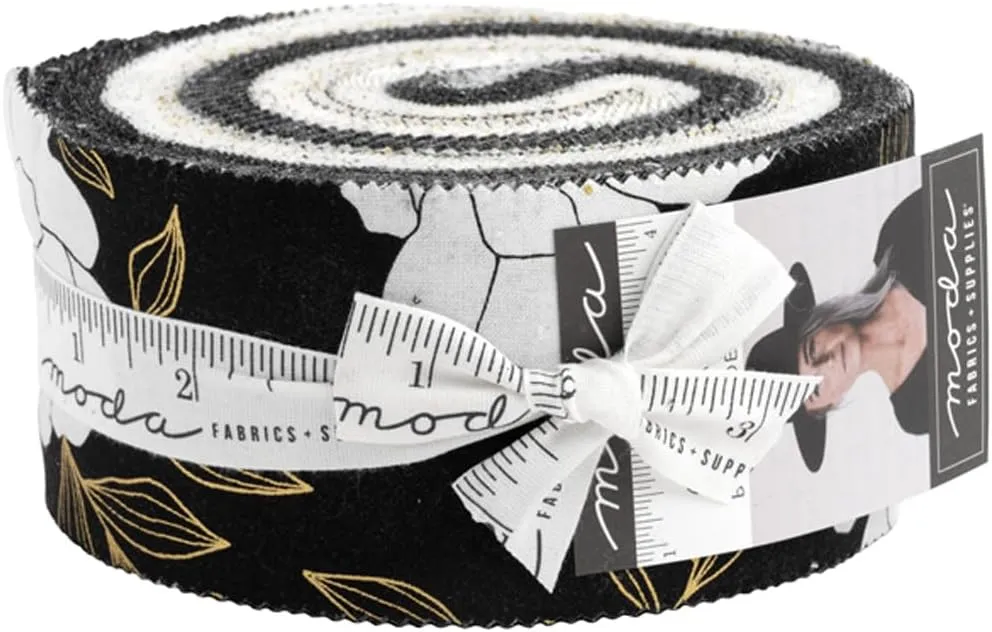 Alli K Design Gilded Jelly Roll 40 2.5-inch Strips Moda Fabrics 11530JR