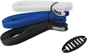 ARENA Cobra Series Swim Goggle Silicone Strap Kit Includes 3 Flat Spare Straps and 1 Stopper, Length 80 cm (31.5 inches), Width 8 mm (5/16 inches), Multicolor