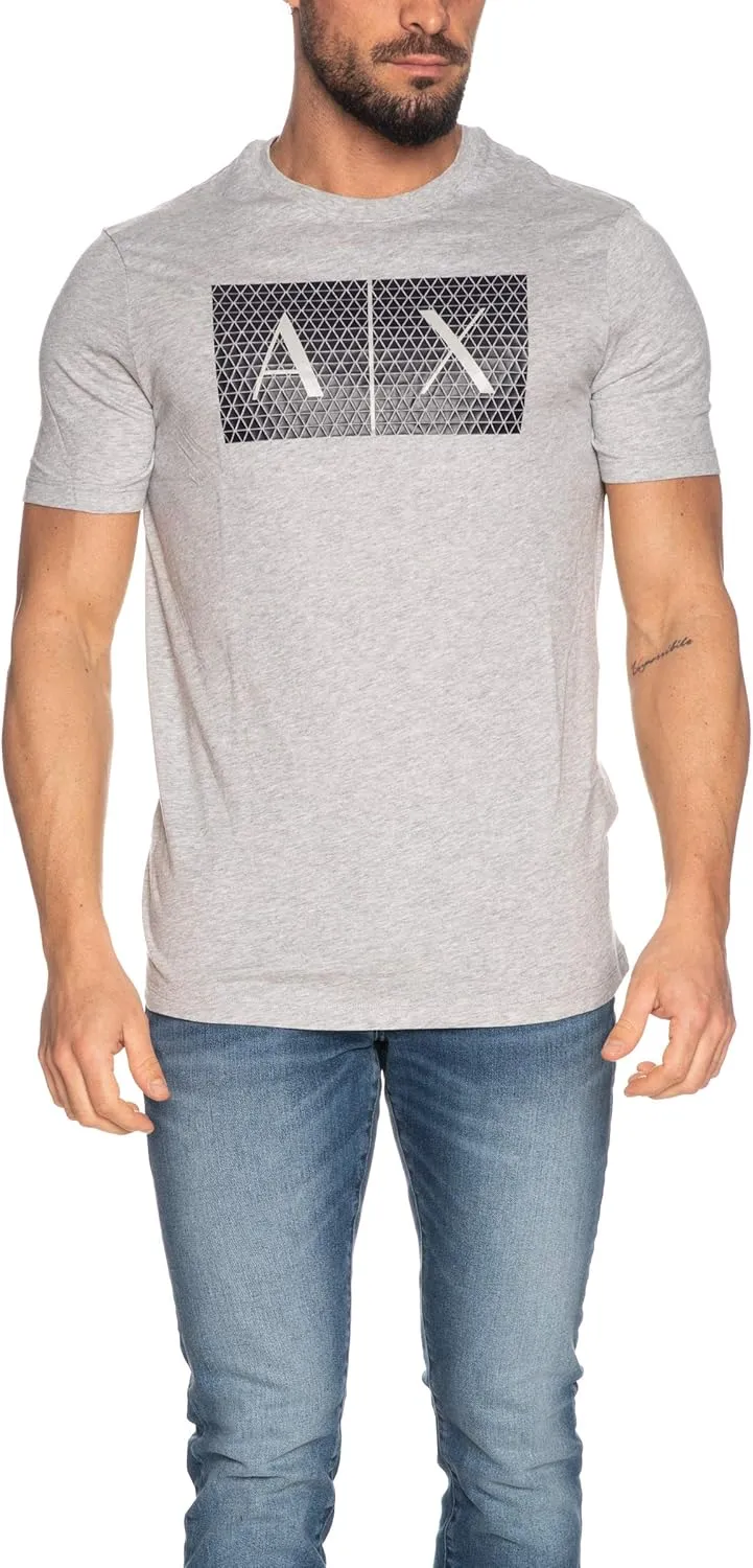 Armani Exchange Men's Crew Neck Logo Tee T Shirt