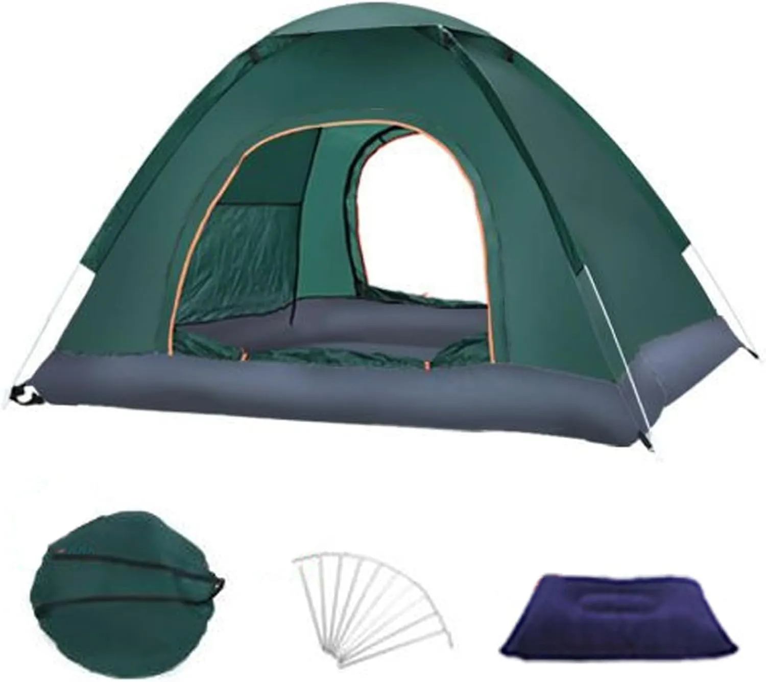 Automatic Outdoor Camping Tent Waterproof Family Camping Tent UV Protection Dome Tent Easy Up Tents for Camping Portable Instant Tent for Camping Hiking & Traveling