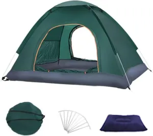 Automatic Outdoor Camping Tent Waterproof Family Camping Tent UV Protection Dome Tent Easy Up Tents for Camping Portable Instant Tent for Camping Hiking & Traveling