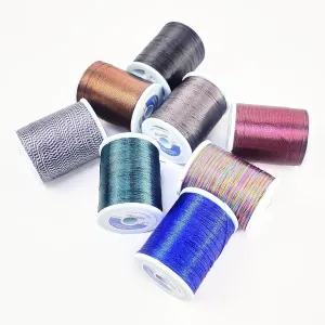 Aventik Fishing Rod Wrapping Thread for Rod Guide Buliding, 2/4/8PCS 100Yds/Spool 500D Nylon Threads Tip Guide Eyelet Winding Line Broken Fishing Pole Repair Kits