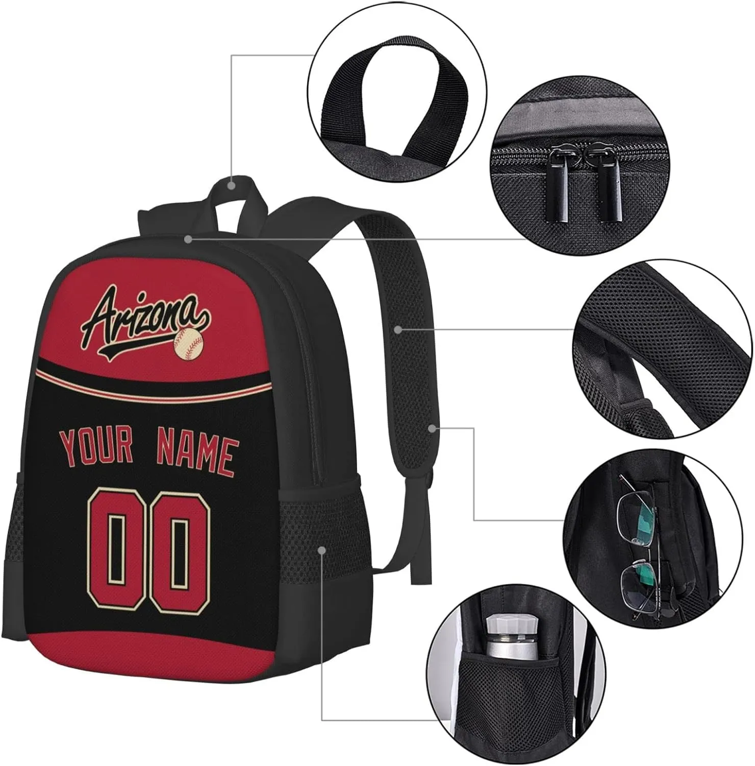 Backpack Arizona Personalized Bags for Men Women Gifts