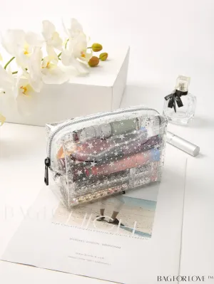 BagForLove - Stylish Star Pattern Cosmetic Bag - Perfect for Fashionable Storage