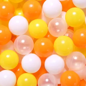 Ball Pit Balls Plastic Balls for Ball Pit Phathalate Free BPA Free Plastic Balls 100pcs 2.2" Set for Toddlers for Play Tent Tunnel