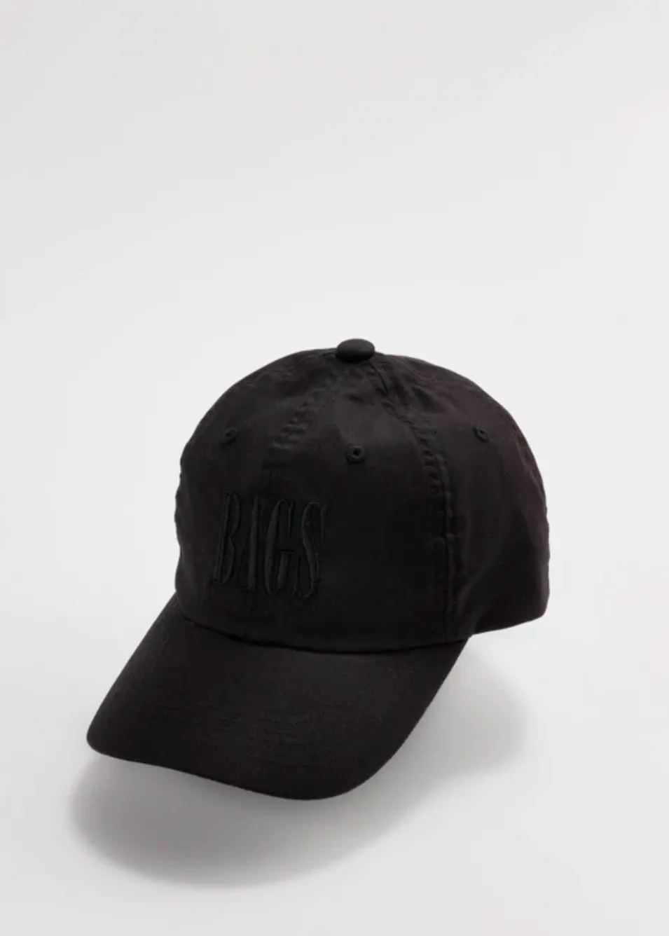 Baseball Cap - Black "BAGS"