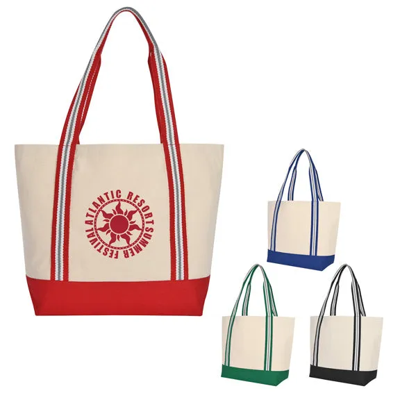 Bayshore Boat Tote Bag