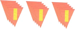 BESPORTBLE 15pcs Reflective Cycling Safety Flags for Boy Girl Portable Warning Flags for Brightly Colored Sturdy Design for Enhanced Visibility Essential Cycling Accessories for Safe Riding