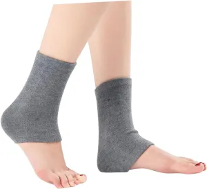 BESPORTBLE Wool Foot Sleeve Ankle Warmers Support Yoga Ankle Socks Knit Fuzzy Thick Breathable Ankle Practical Foot