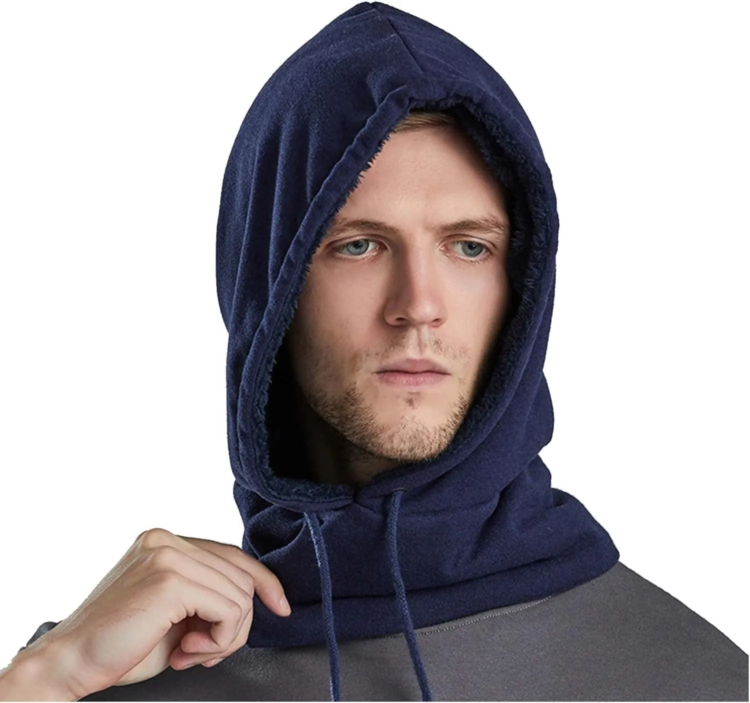 Bib Cap Integrated Ski Cold-Proof Outdoor Cold-Proof Hood Headgear Warm Winter Men Face Riding Cabbage Patch Hats