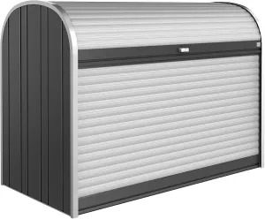Biohort StoreMax 190-6' x 3' x 4' - Dark Grey/Silver