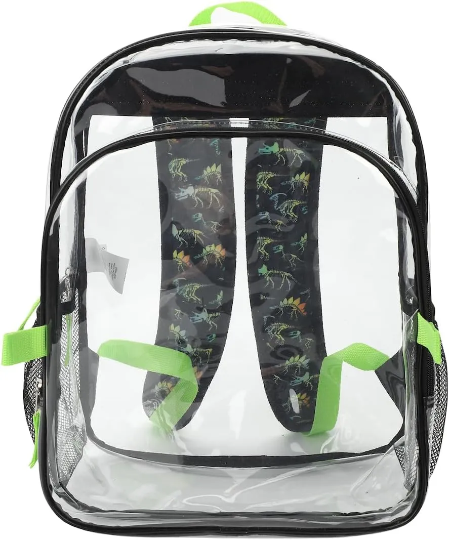 BIOWORLD Men's DJT-Rex 3-Piece Backpack Set (Little Big Kid), Black, One Size