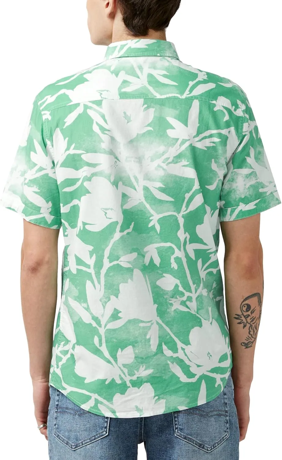 Buffalo David Bitton Men's Short Sleeve Printed Button Down