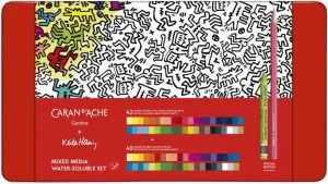 Caran d'Ache Keith Haring Mixed Media Set