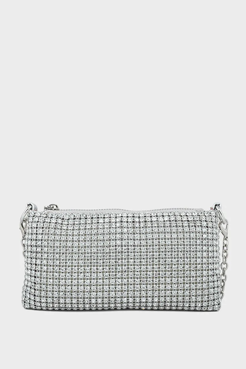 Casual Shoulder Bags BS2040-Silver