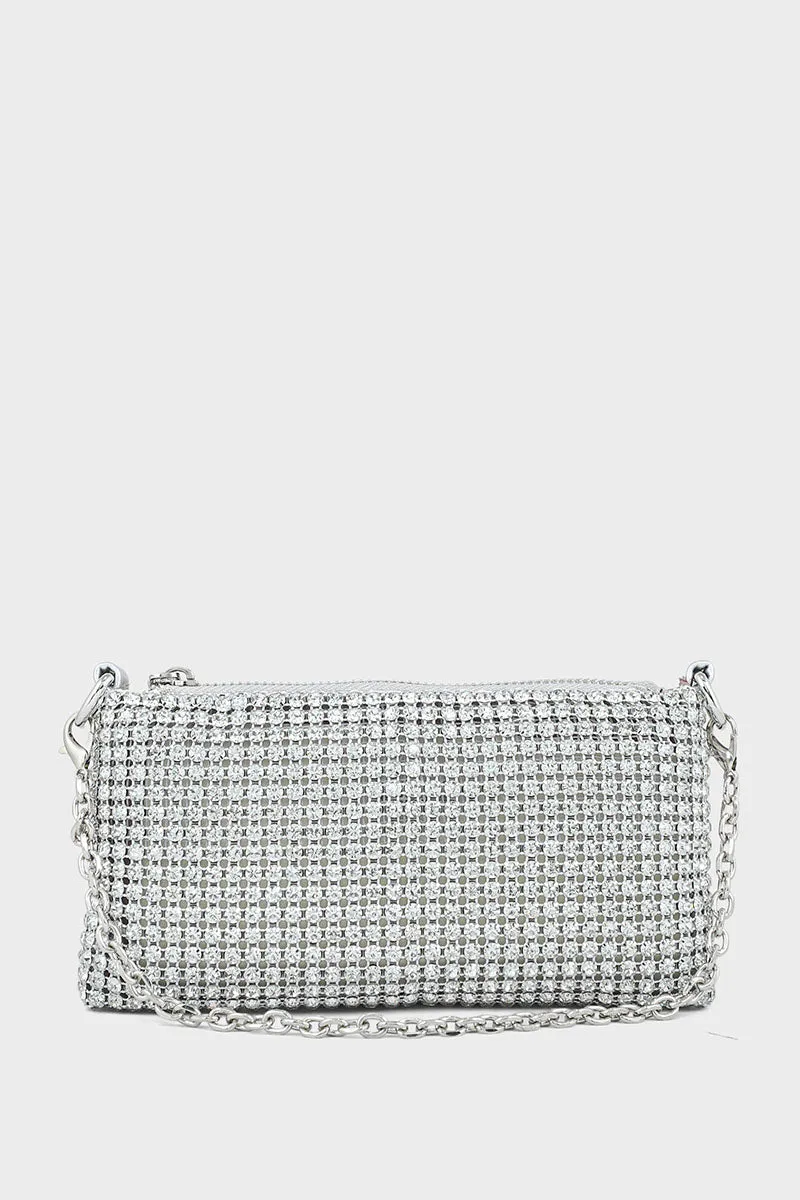 Casual Shoulder Bags BS2040-Silver