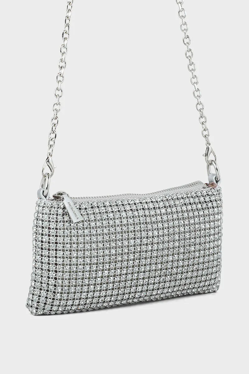 Casual Shoulder Bags BS2040-Silver