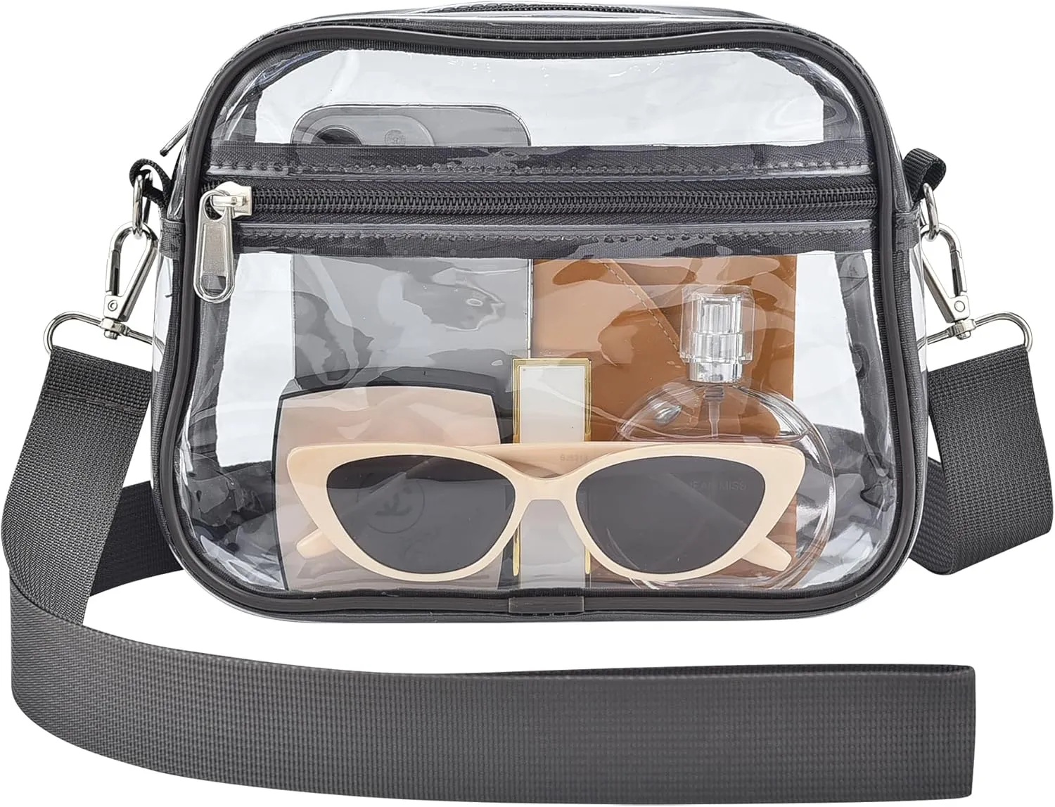 Clear Bag for Stadium Events Mini Small Clear Purse Clear Bag for Stadium Events Concert Sport Work