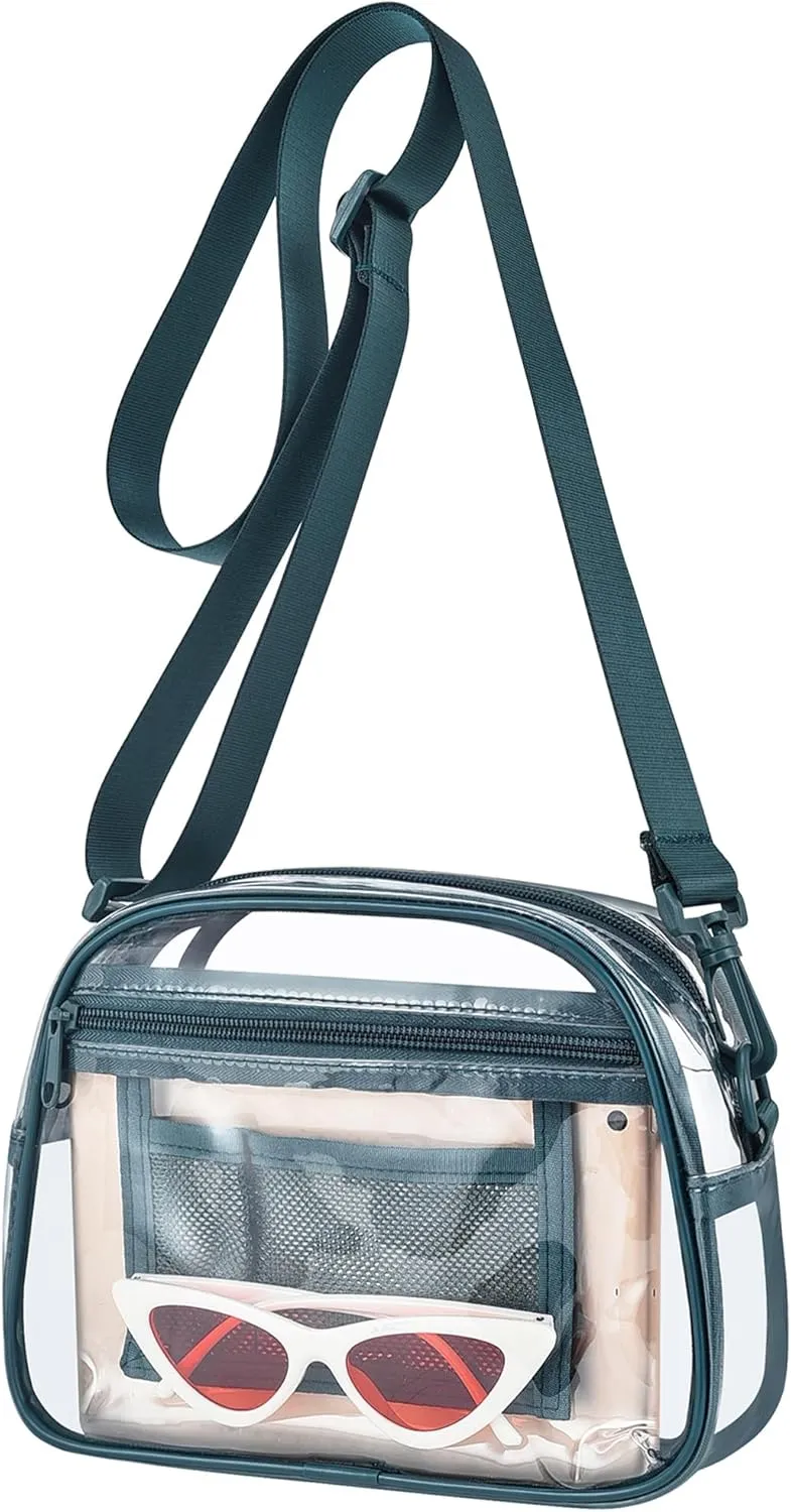 Clear Bag for Stadium Events Mini Small Clear Purse Clear Bag for Stadium Events Concert Sport Work
