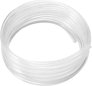 Clear Drain PVC Tubing for Tank Pump, Flexible Hybrid PVC Tubing Hose, by 3/8 Inch ID, 20-Feet Length