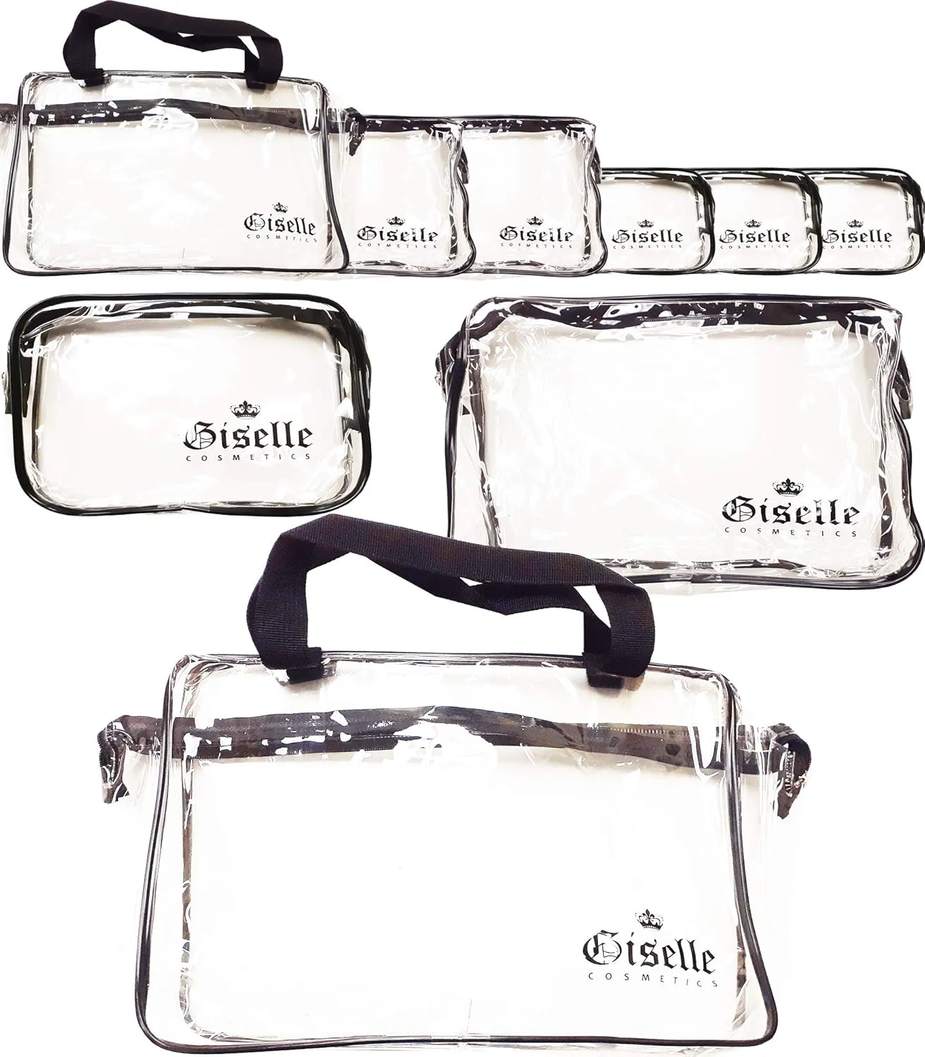 Clear Makeup Bags Tsa Approved 6pcs Cosmetic Makeup Bags Set Clear Makeup Organizer Cosmetic Organizer