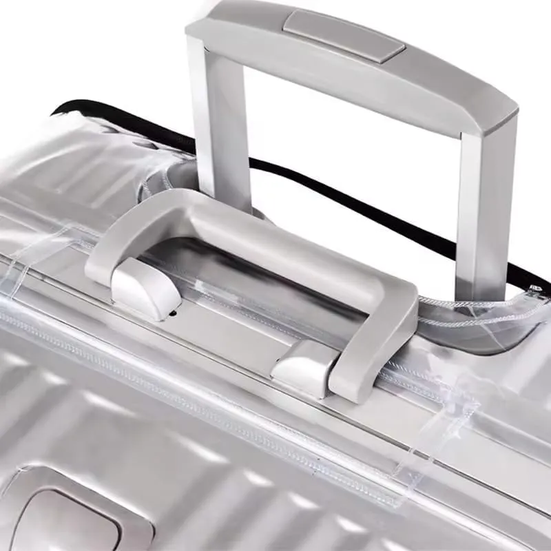 Clear PVC Suitcase Cover Protectors, Protective Luggage Cover for Travel (22 inch)