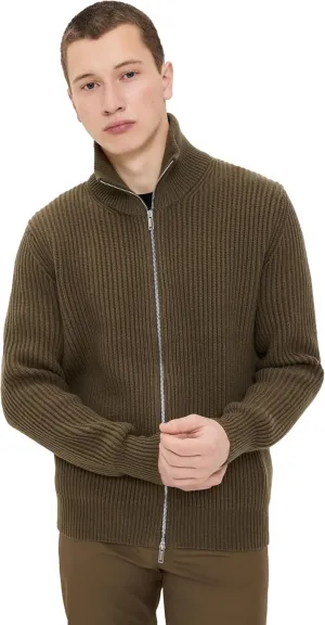 Club Monaco Men's Stitch Full Zip Cardigan