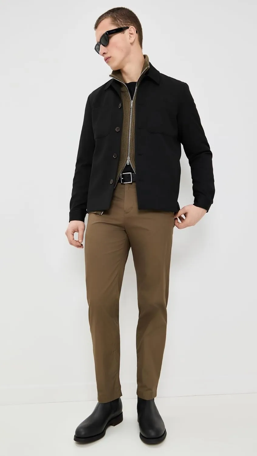 Club Monaco Men's Stitch Full Zip Cardigan