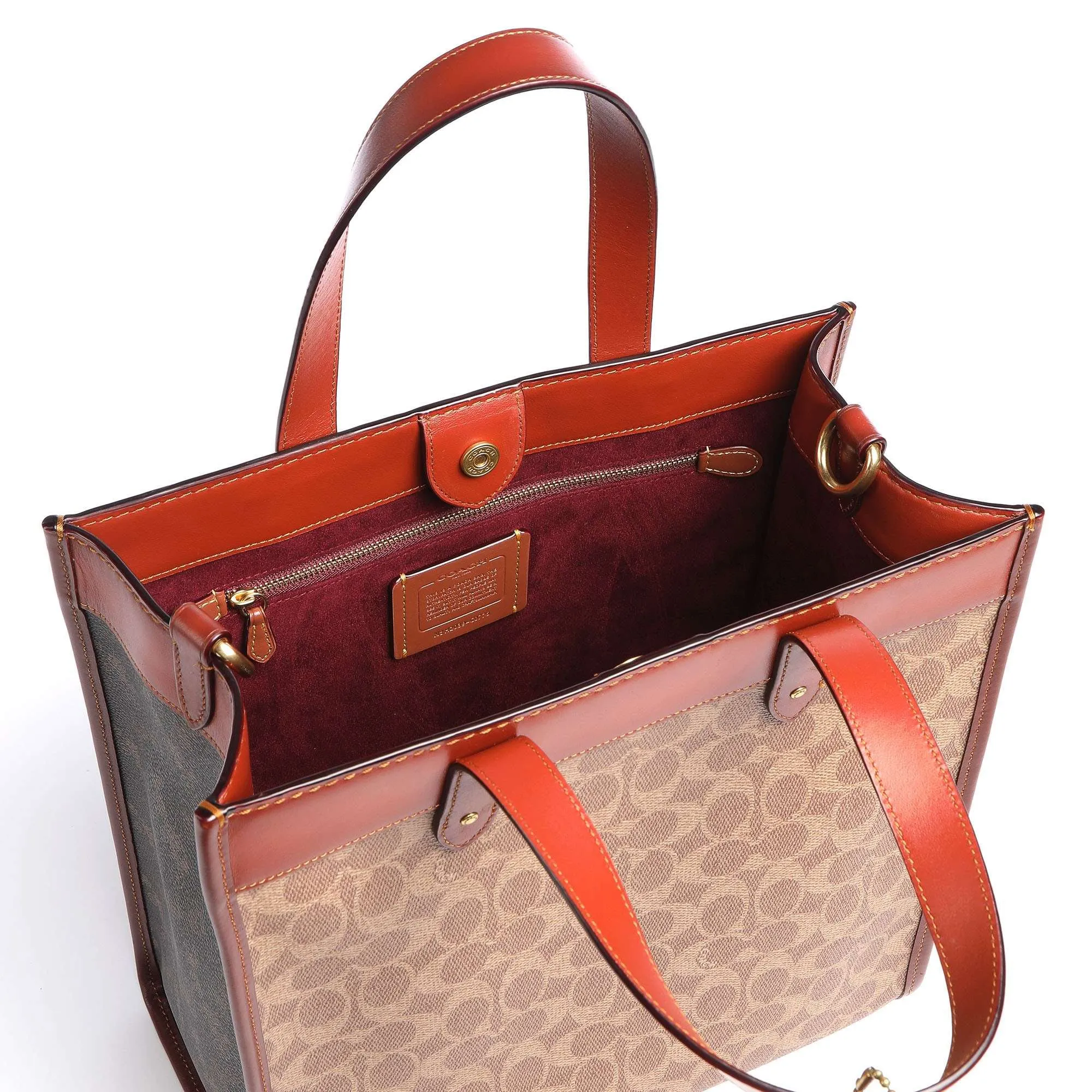 COACH Horse and Carriage Tote bag canvas