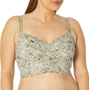 Cosabella Women's Say Never Printed Ultra Curvy Sweetie Bralette