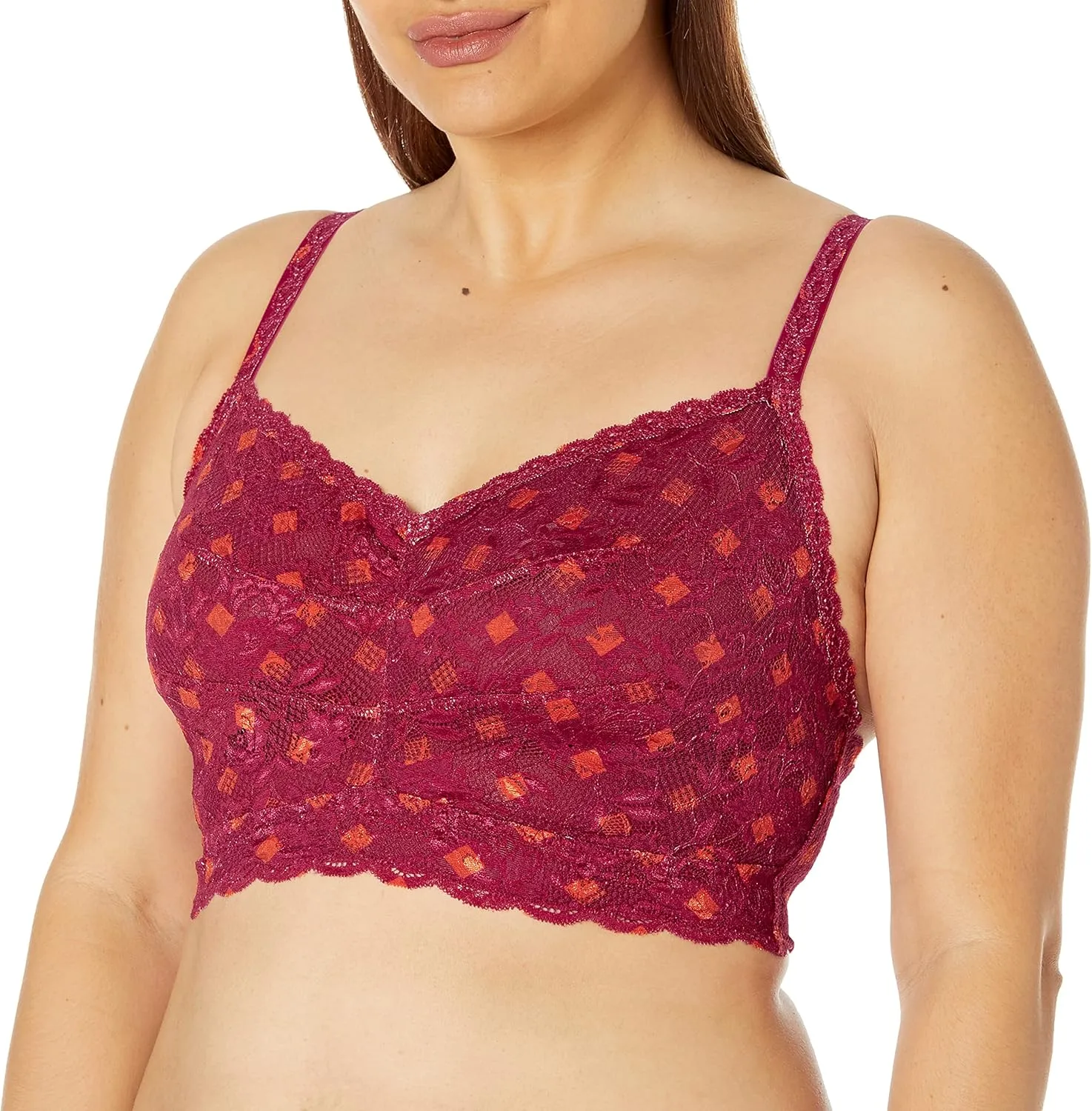 Cosabella Women's Say Never Printed Ultra Curvy Sweetie Bralette