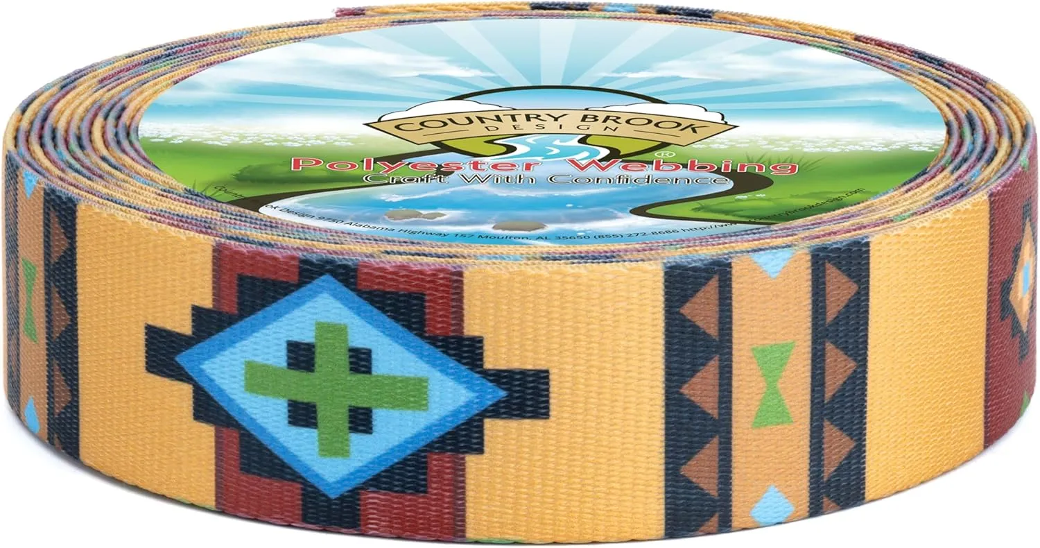 Country Brook Design - Native Arizona Polyester Webbing