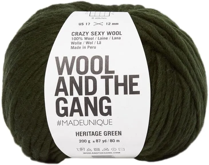 Crazy Sexy Wool, Heritage Green (290), 100g
