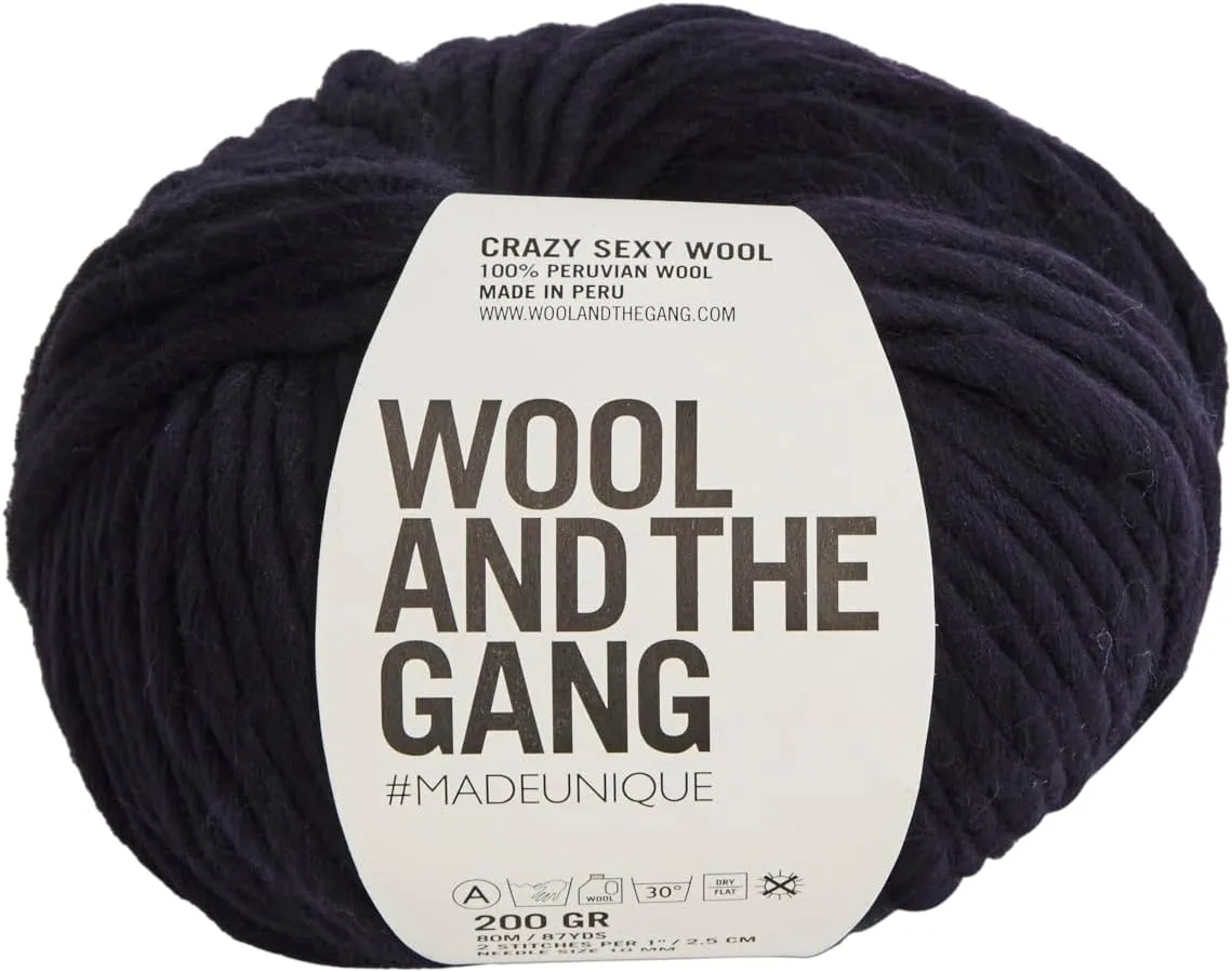 Crazy Sexy Wool, Midnight Blue (55), 200g