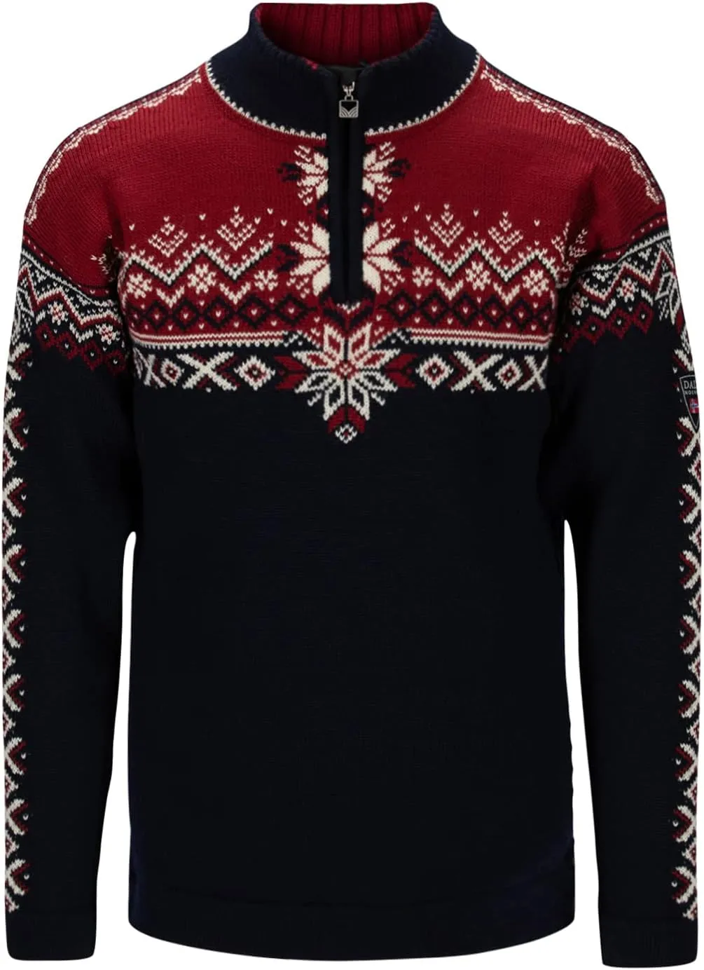 Dale of Norway 140th Anniversary Men’s Sweater - 100% Lightweight Wool Ski Sweater - Men’s Sweaters and Pullovers