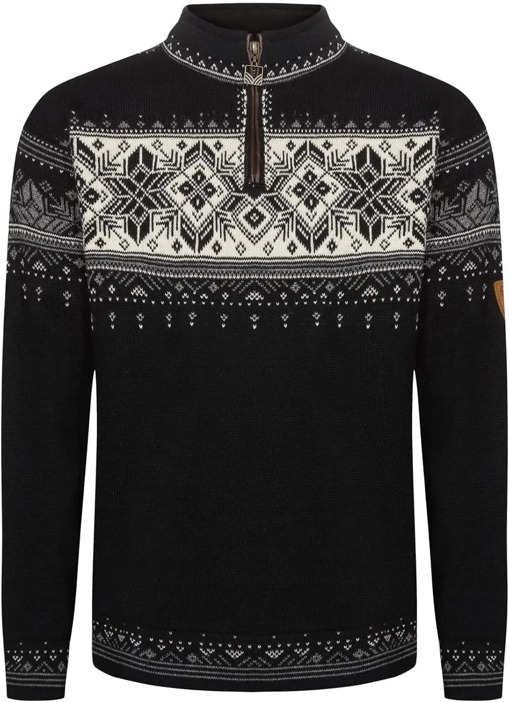Dale of Norway Blyfjell Unisex Sweater - 100% Lightweight Wool Sweater - Men's Sweaters and Pullovers - Ski Sweater for Women