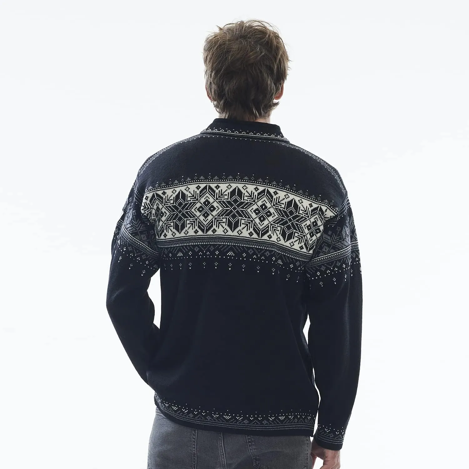 Dale of Norway Blyfjell Unisex Sweater - 100% Lightweight Wool Sweater - Men's Sweaters and Pullovers - Ski Sweater for Women