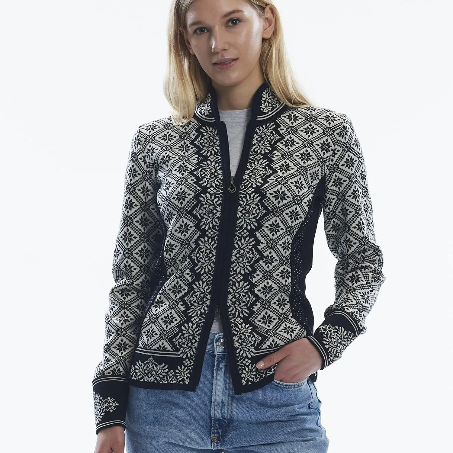 Dale of Norway Christiania Cardigan - Sweaters for Women - 100% Skin Soft Merino Wool Cardigan - Women’s Jacket